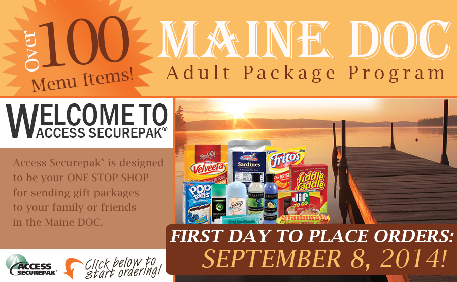 Access Securepak Maine DOC Package Program Adult