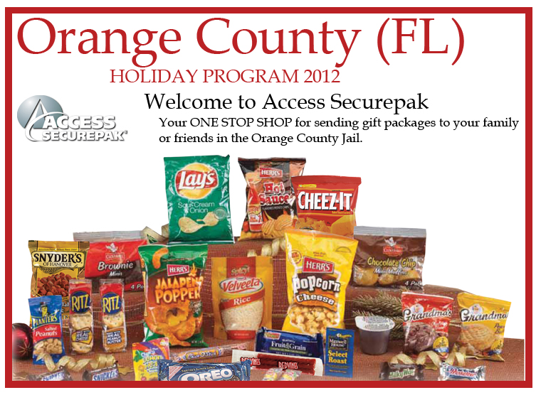 Access Securepak ZOrange County Holiday Package Program 2011 FL