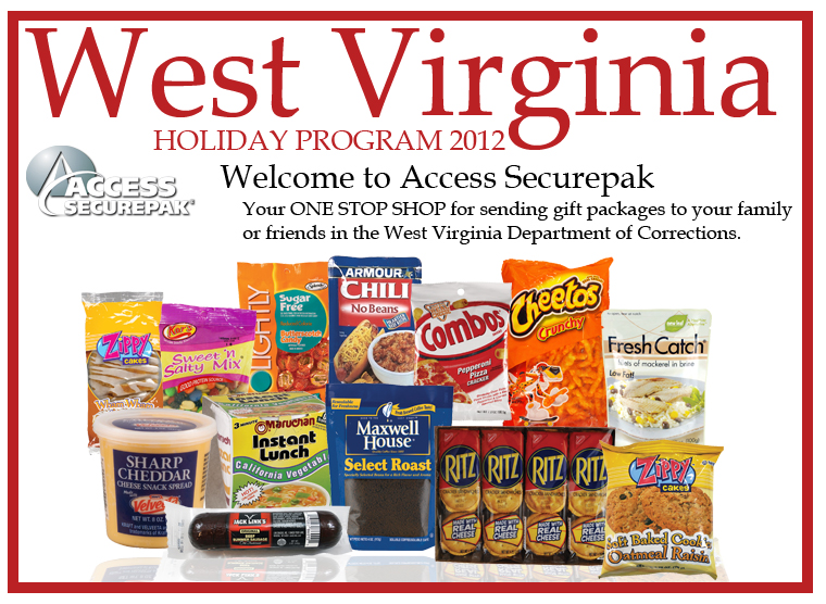 Access Securepak ZWest Virginia Holiday 2012 Package Program
