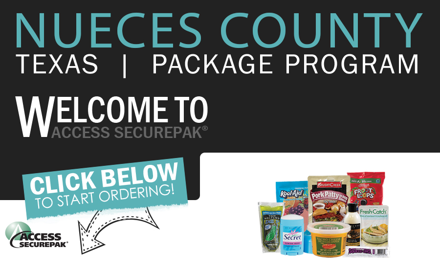 Access Securepak Nueces County Package Program TX